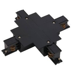 Łącznik X podtynkowy CTLS RECESSED POWER X CONNECTOR 8680 czarny