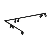 Punktowa lampa sufitowa MONO VIII dł. 2x150cm 8xGU10 | czarny 7721