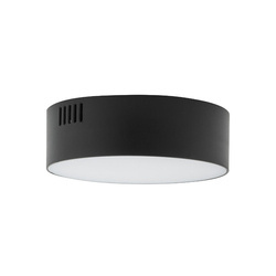 Plafon LID ROUND LED 11cm 15W barwa neutralna 4000K | czarna