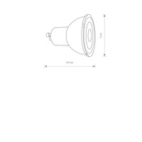 Żarówka LED GU10 7W NEUTRALNA 9178