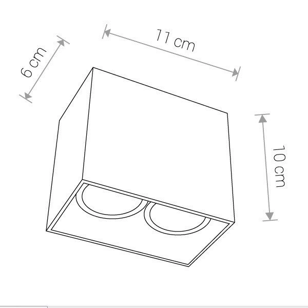Lampa sufitowa GAP BLACK 9384