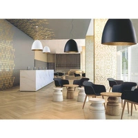 Lampa wisząca tuba nad stół EGG L biały/złoty śr. 55cm 9023