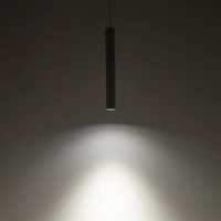 Lampa wisząca ROLLER LED 9W 3000K 620lm wys.150cm szer.4cm | Biały 11640