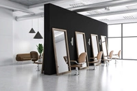 Kinkiet 2 punktowy EYE WALL CUT do biura GU10 10W wys. 33cm | biały 7993