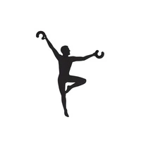 Dekoracyjny uchwyt ACROBAT umożliwiający regulację przewodu wys.11 szer.10cm | Czarny 11794