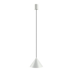 Lampa wisząca ZENITH M SILK GRAY śr. 50cm GU10 ES111 | szary