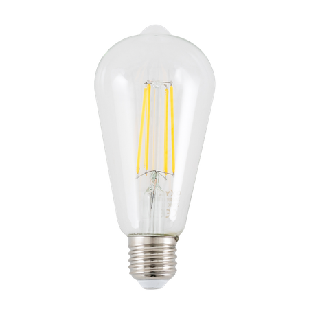 Żarówka FILAMENT LED E27 8W ciepła 2700K ST64 łezka