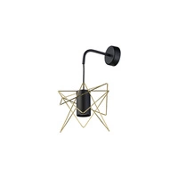 Kinkiet GSTAR śr. 25cm GU10 | złoty/czarny 8285