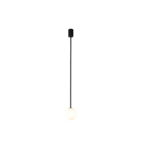 Lampa wisząca KIER M BLACK 96cm G9 | czarny 10307