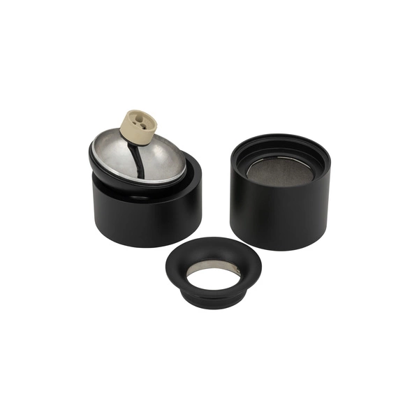 Kinkiet OSCAR wys.13.5cm szer.9.4cm GU10 IP54 | Czarny 11346