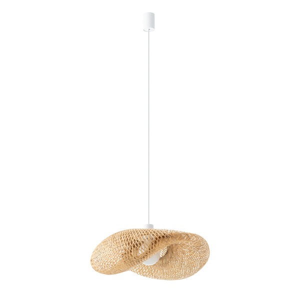 Lampa wisząca HAVANA S szer. 50cm E27 | naturalne drewno 11395