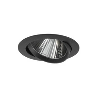 Lampa punktowa podtynkowa EGINA LED szer. 14cm 15W barwa neutralna 4000K | czarny 10558