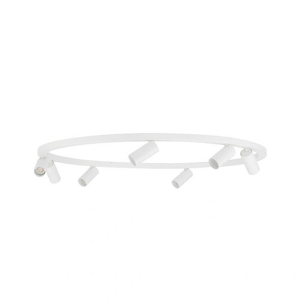 Lampa sufitowa FOURTY ROUND 11945 miniGU10 szer. 80cm | biały