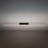 Lampa sufitowa GIAVELLOTTO LED M 25W 3000K 2000lm dług.110.5cm | Czarny 11887