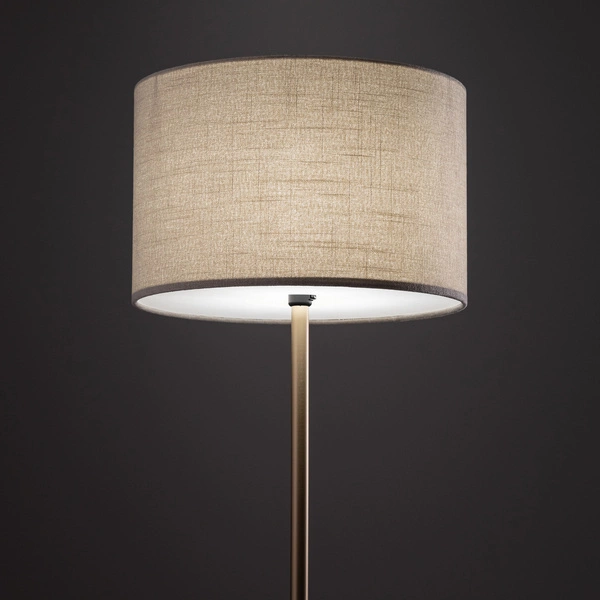 Lampa podłogowa SANTANA E27 wys.163cm szer.46cm kabel200cm | Kremowy 11656