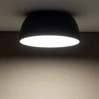 Plafon SATELLITE S UMBRA szer. 38cm 3xE27 | ciemny szary 8015