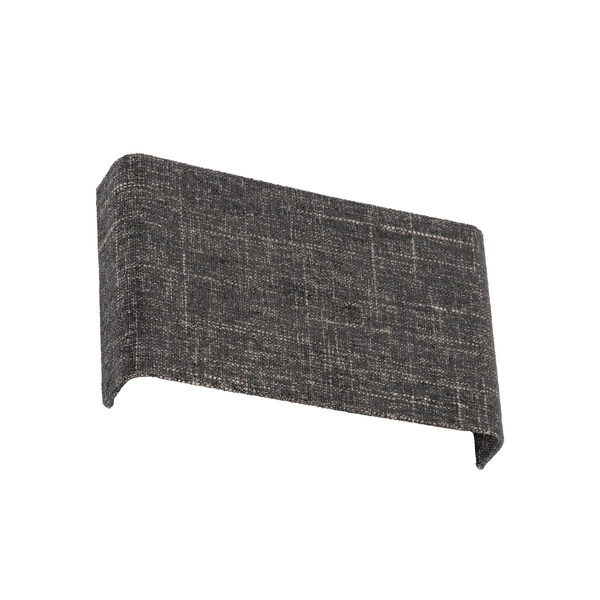 Kinkiet AMARELA B 2xG9 wys.15cm dług.25cm | Czarny melanż 11662