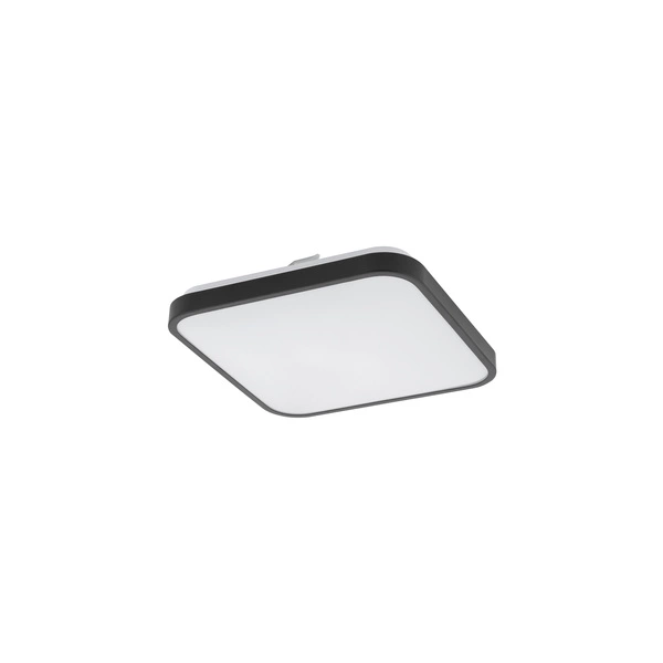 Plafon AGNES SQUARE LED PRO 4000K 16W 1200lm szer.33.5cm IP44 | Czarny 10984