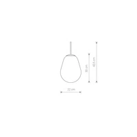 Klosz CAMELEON PEAR S BLACK | czarny 10331