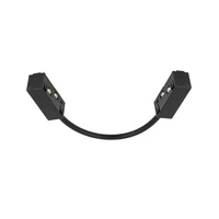 Łącznik łamany do szyn magnetycznych 32cm LVM 48V | czarny 10166