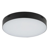 Plafon LID ROUND LED 30cm 50W barwa ciepła 3000K | czarny 10410