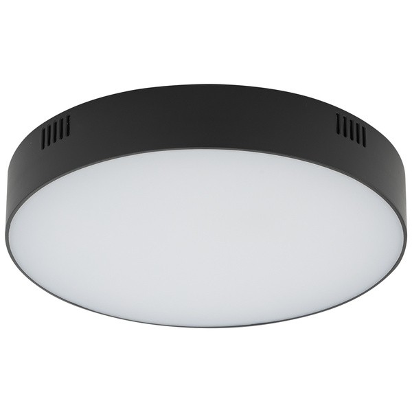 Plafon LID ROUND LED 21cm 35W barwa neutralna 4000K | czarny