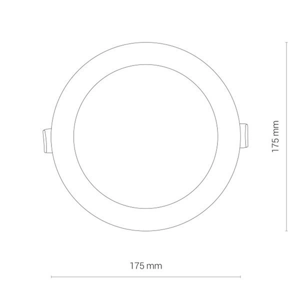 8777 Oprawa oświetl."CL KOS LED 16W, 3000K, IP44" 8777