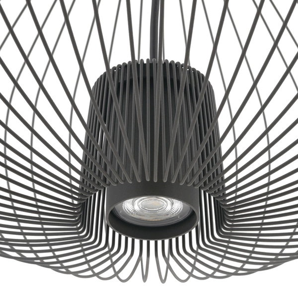 Lampa wisząca PUMPKIN M szer. 54,5cm GU10 | szary 11245