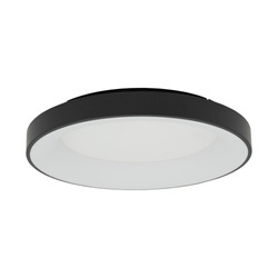 Plafon NIKKI ROUND LED śr. 60cm 60W barwa ciepła 3000K | czarny