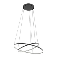 Lampa wisząca CIRCOLO LED szer. 60cm 35W barwa neutralna 4000K | czarny  10864