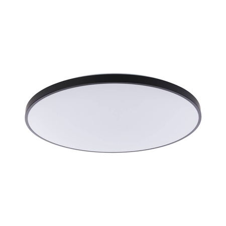 Plafon AGNES ROUND LED śr. 48,5cm 32W IP44 barwa ciepła 3000K | czarny 