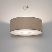 Lampa wisząca CEDRO M E27 wys.130cm szer.50cm | Beż 11665