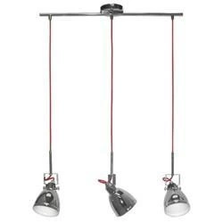 Lampa nad wyspę chrom AXE III czerwone 5445