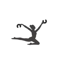 Dekoracyjny uchwyt BALLERINA umożliwiający regulację przewodu wys.11.5cm szer.7.5cm | Umbra gray 11802