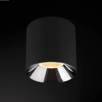 Lampa sufitowa plafon IOS 40W LED 4000K kąt 60° | czarny 8723