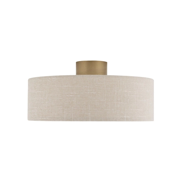 Plafon SANTANA M E27 wys.24.2cm szer.50cm | Kremowy 11651