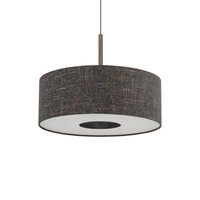 Lampa wisząca AMARELA M E27 wys.130cm szer.50cm | Czarny melanż 11659