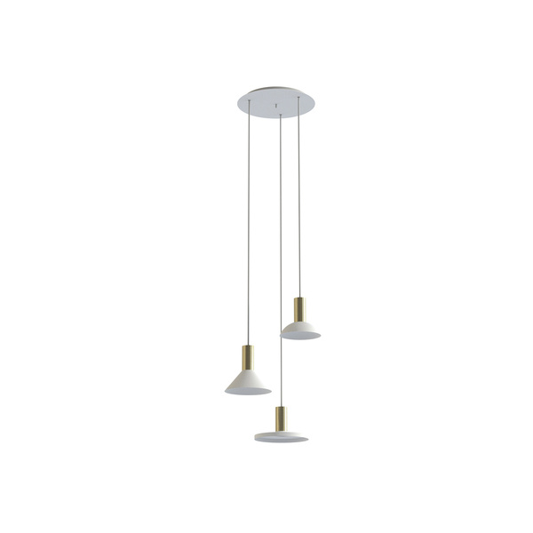 Lampa wisząca HERMANOS III wys. 130cm 3xGU10 | biały