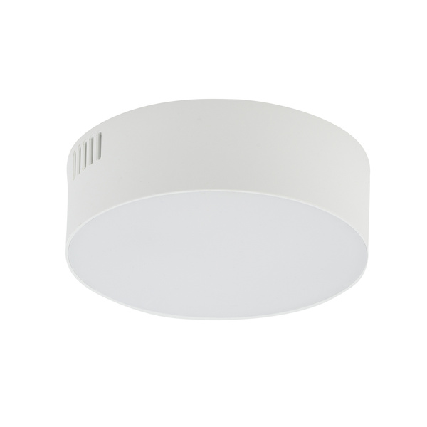 Plafon LID ROUND LED 11cm 15W barwa ciepła 3000K | biały