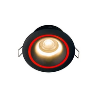 Oczko wpuszczane FOXTROT black GU10 IP54 do łazienki 8374