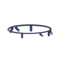 Lampa sufitowa FOURTY ROUND 11947 miniGU10 szer. 80cm | granatowy