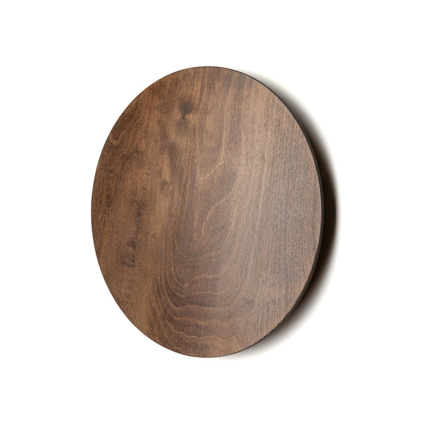 Kinkiet RING TIMBER LED L śr. 35cm 13W barwa biała ciepła 3000K | ciemne drewno 11291