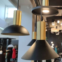 Lampa wisząca HERMANOS A szer. 18cm GU10 | biały/mosiężny 8040