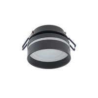 Lampa podtynkowa MLJET szer. 8cm GU10 | czarny 10493