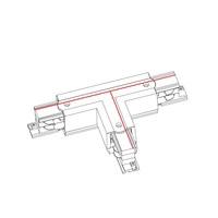 CTLS POWER T CONNECTOR LEFT -1 WHITE (T-L1) 8243