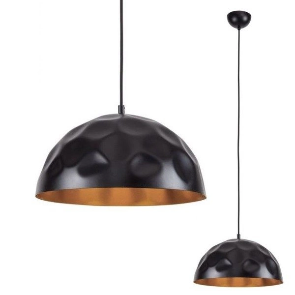 Wisząca HEMISPHERE HIT BLACK-GOLD 33,5cm 6777