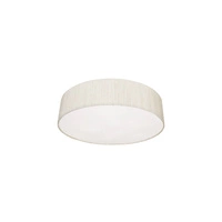 Lampa sufitowa plafon z abażurem TURDA III śr. 50cm | kremowy 8952