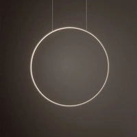 Lampa wisząca CIRCOLO LED M 3000K 21W 660lm szer.60cm wys.140cm CRI>90 | Biały 11605