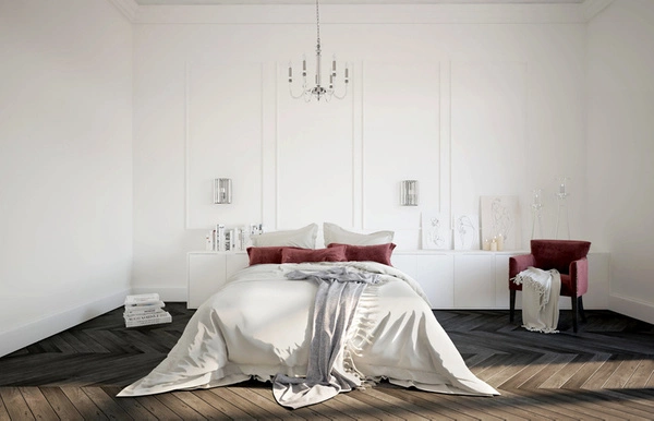 Żyrandol HAMPTON VI klasyczny szkło i stal chromowana | srebrny 8154