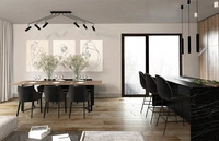 Lampa sufitowa EYE SUPER BLACK VI 6505